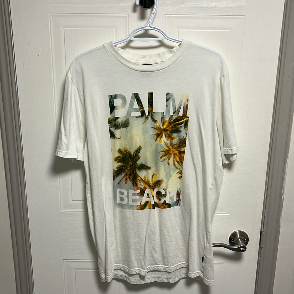 ONLY & SONS White Palm Beach Graphic Tee